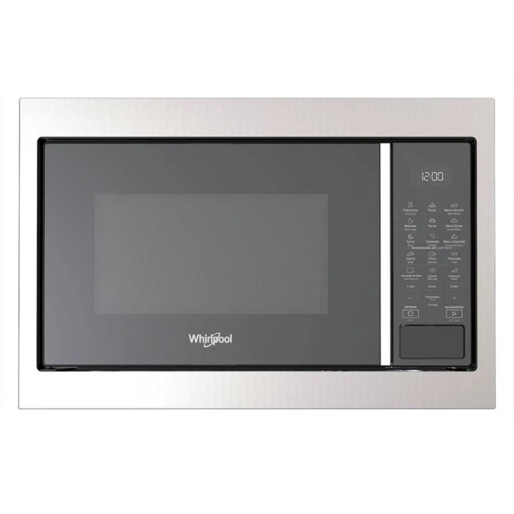WHIRLPOOL MICROONDAS 1.1 NEGRO/SLV. WM1711D