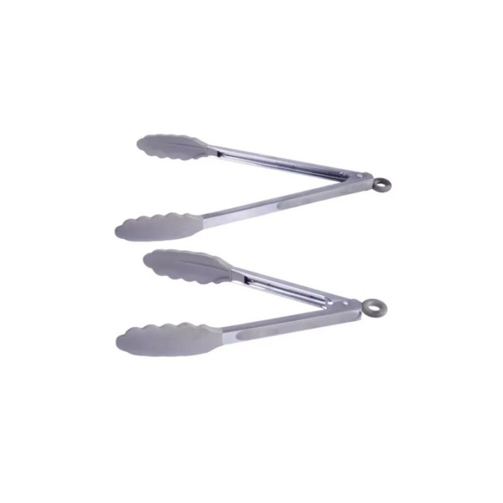 OSTER JUEGO 2 PINZAS ACERO. 145976.02