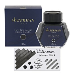 WATERMAN FRASCO TINTA BLACK. 51060W1
