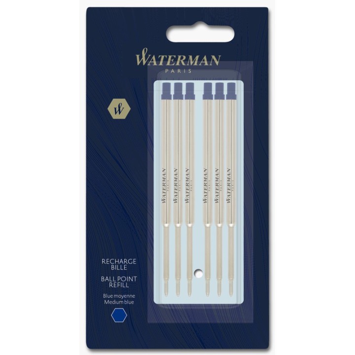 WATERMAN REPUESTO BOL. TITAN AZUL MEDIO
