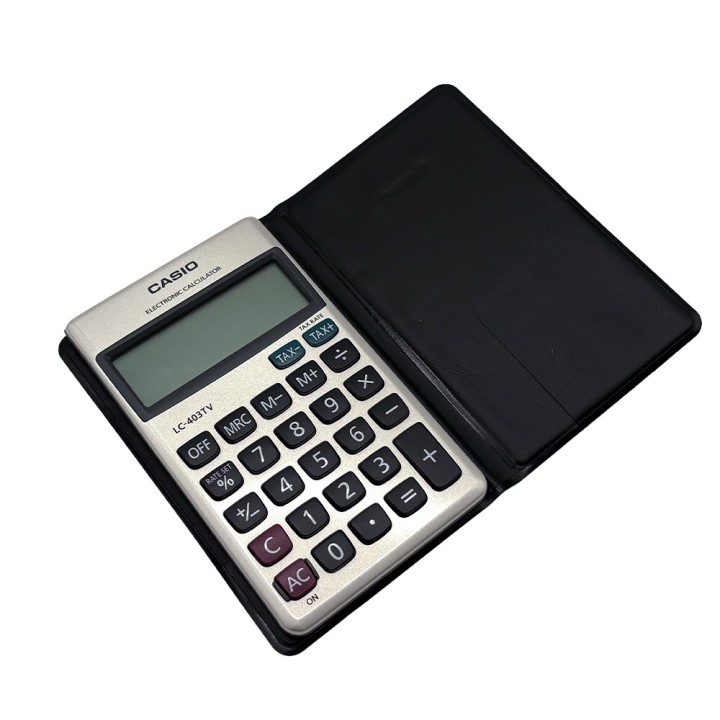 CALCULADORA CASIO BOLSILLO. LC-403TV