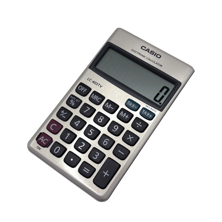 CALCULADORA CASIO BOLSILLO. LC-403TV