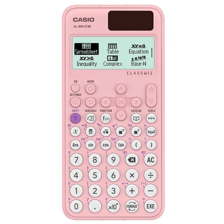 CALCULADORA CASIO CIENTIFICA. FX-991LACW-PINK