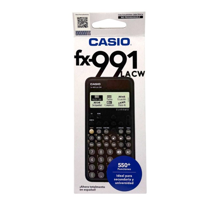 CALCULADORA CASIO CIENTIFICA FX-991LA CW