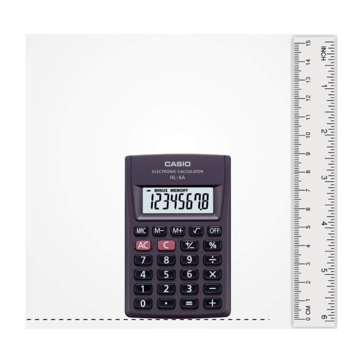 CALCULADORA CASIO BOLSILLO. HL-4A