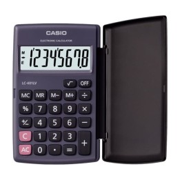 CALCULADORA CASIO BOLSILLO. LC-401LV BK