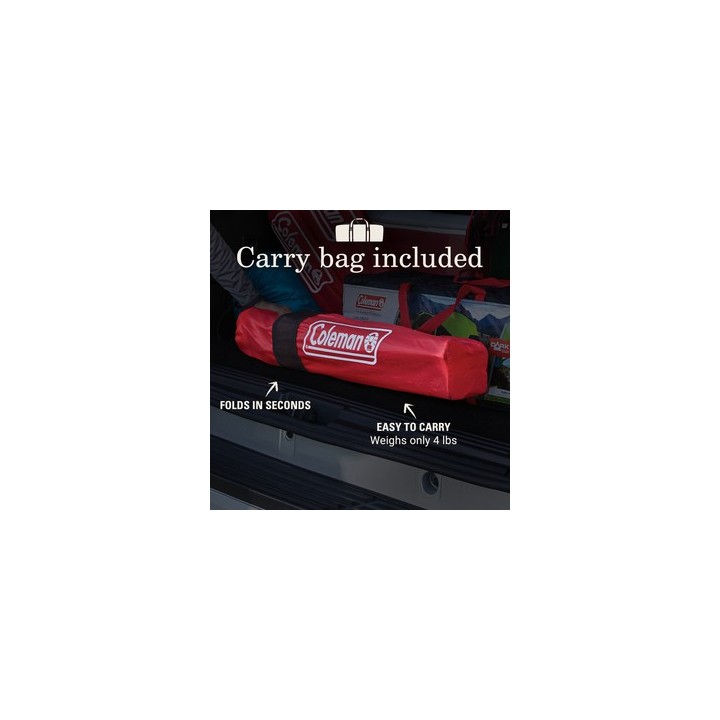 COLEMAN SILLA PLEGABLE ROJA. 2000020258