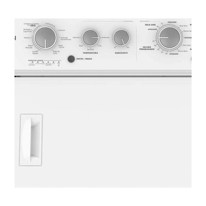 WHIRLPOOL CENTRO LAVADO GAS. 7MWGT4027HW