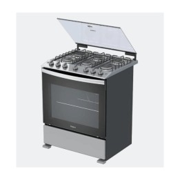 WHIRLPOOL COCINA GAS 30" ACERO LWFR3000D