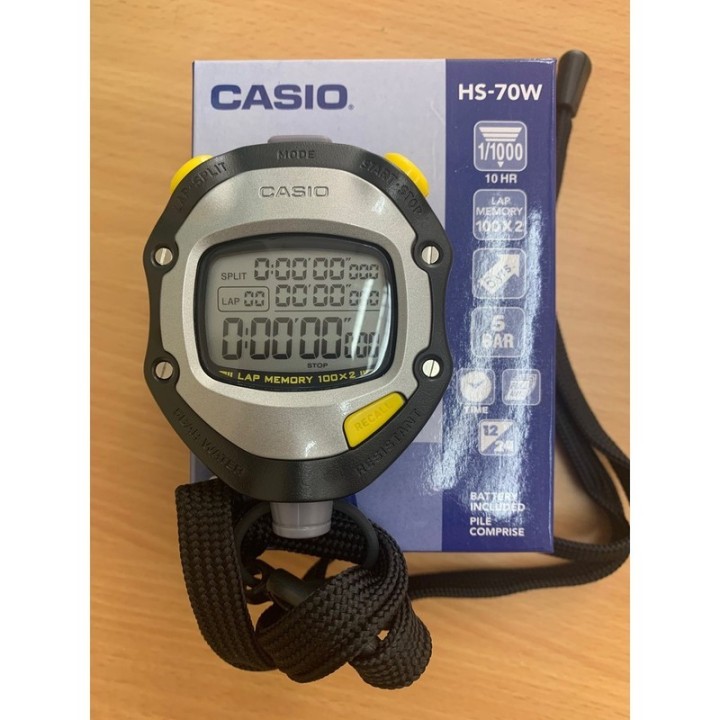 CASIO - CRONOMETRO DE MANO. HS-70W