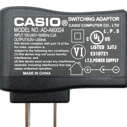 CASIO ADAPTADOR SERIE HR AD-A60024SJ