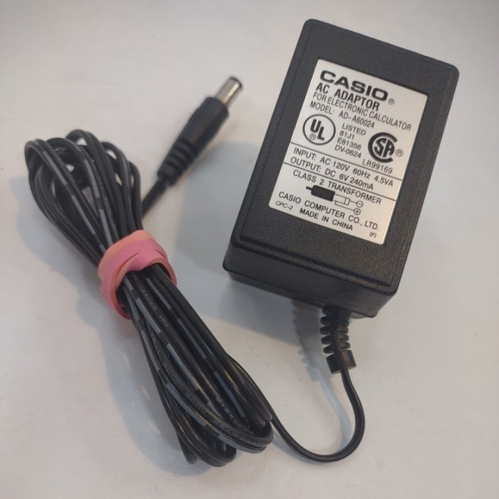CASIO ADAPTADOR SERIE HR AD-A60024SJ