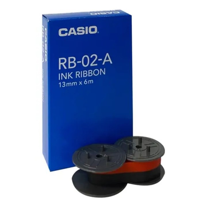 CASIO CINTA BICOLOR ORIGINAL P/DR. RB-02