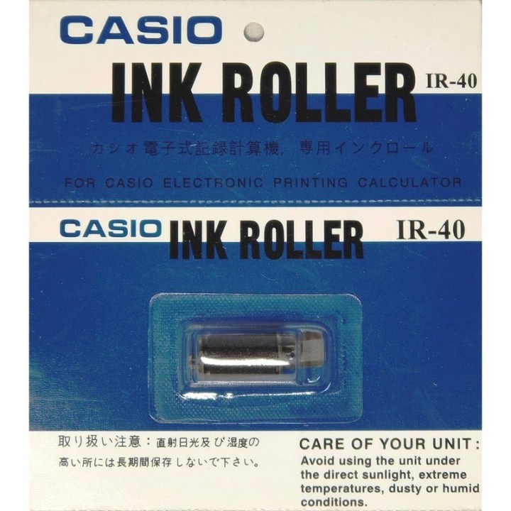 CASIO RODILLO NEGRO ORIGINAL. IR-40