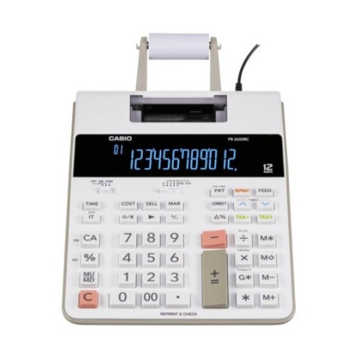 CALCULADORA CASIO C/IMPRESOR. FR-2650 RC