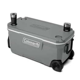 COLEMAN HIELERA 100QT GRAY RUED. 2187695