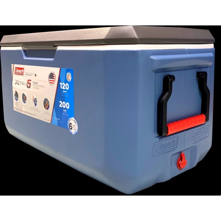 COLEMAN HIELERA 70QT #5871 BLUE. 2179159