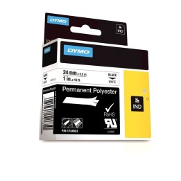 DYMO CINTA RHINO POLIES 1" BK/WE 1734523