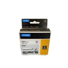 DYMO CINTA RHINO VINIL 1" BK/WE. 1805430