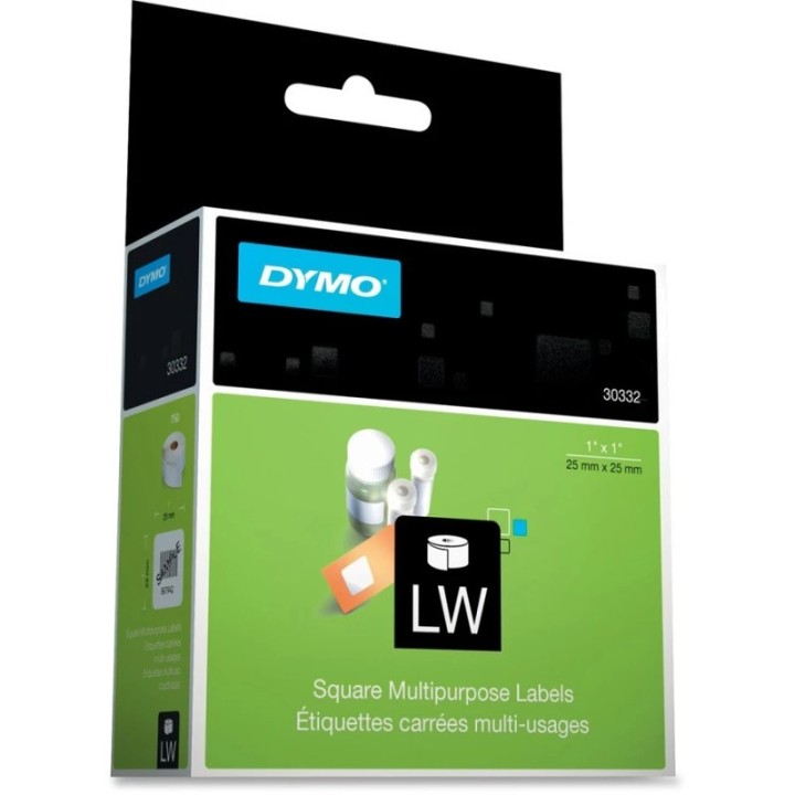 DYMO ETIQUETA LW 1" x 1". 30332