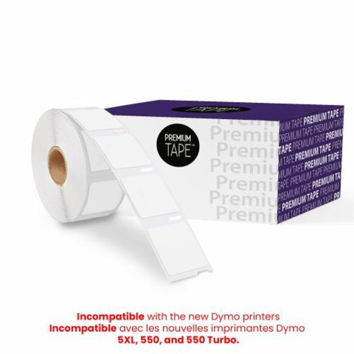 DYMO ETIQUETA LW 1" x 1". 30332