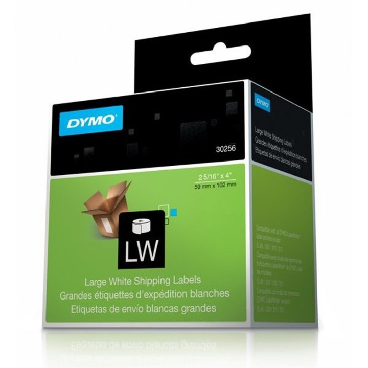 DYMO ETIQUETA LW 2 5/16" x 4". 30256