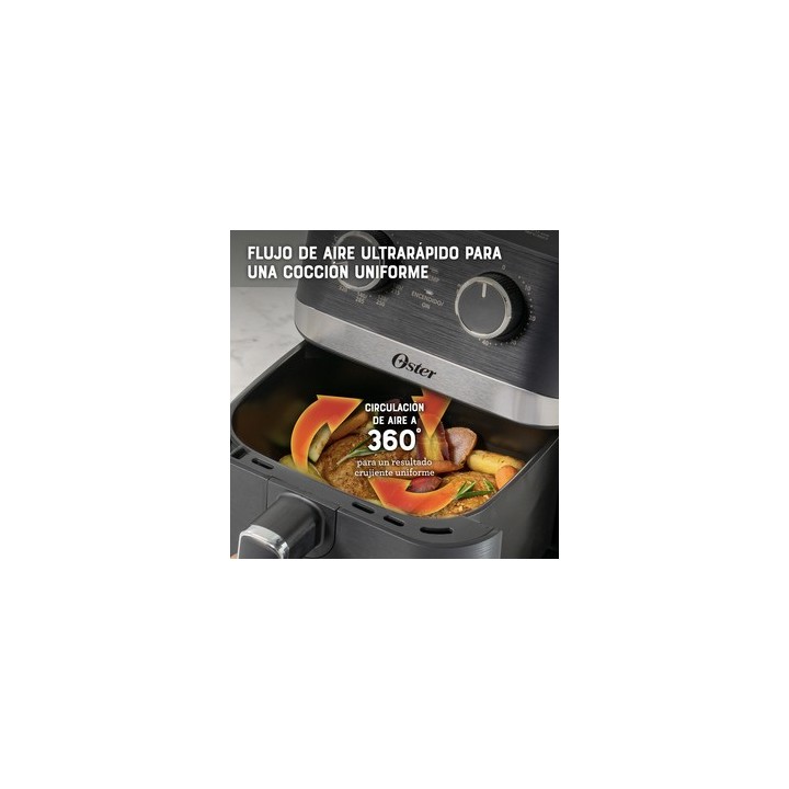 OSTER FREIDORA AIRE 4L MAN. CKSTAF401MDF
