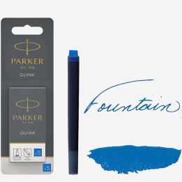 PARKER CARTUCHO TINTA AZUL X5. 1950208