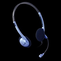 GENIUS AUDIFONO CON MICROFONO. HS-02B