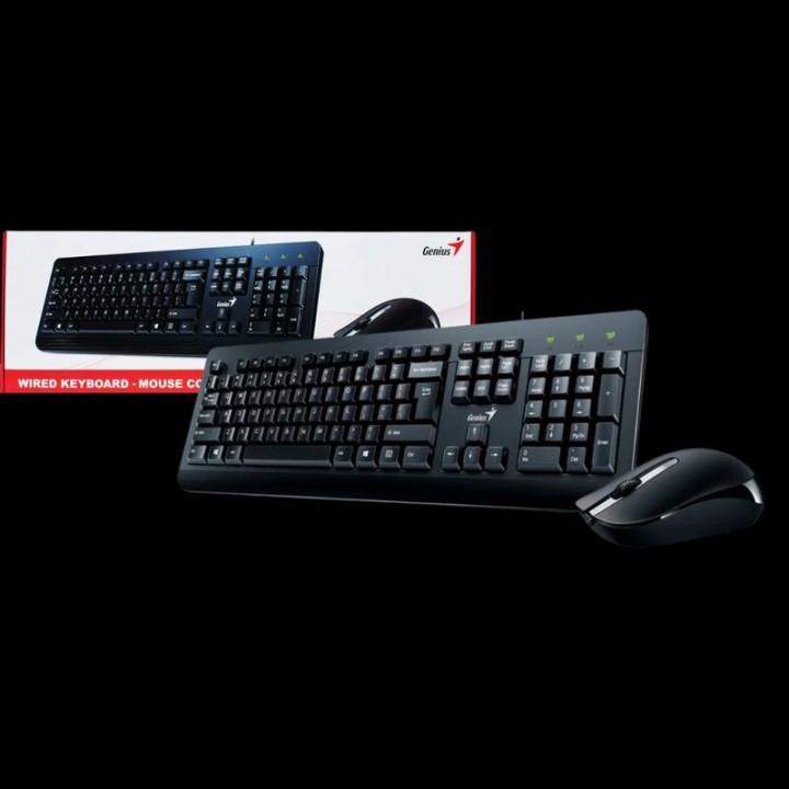 GENIUS KIT TECLADO + MOUSE USB. KM-160