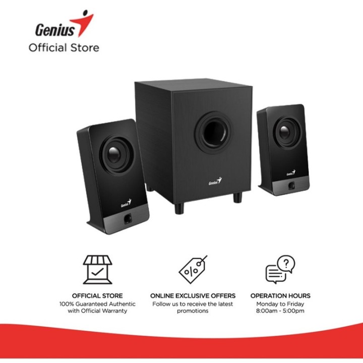 GENIUS PARLANTE C/SUBWOOFER SW2.1 300X