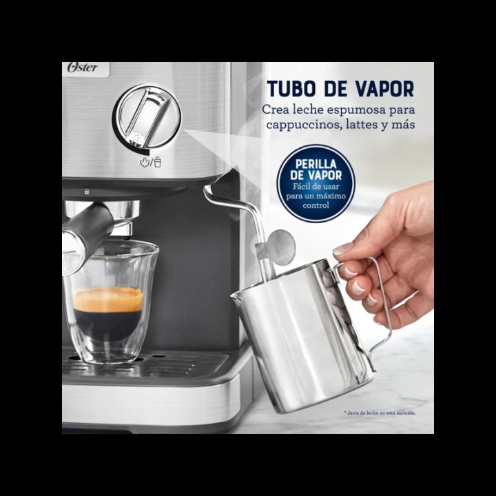 OSTER CAFETERA 2 ESPRESSOS. BVSTEM5502
