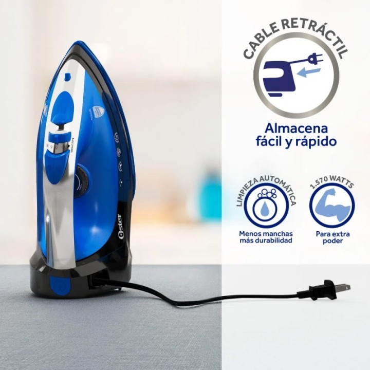 OSTER PLANCHA CABLE RETRACT GCSTBSRC202