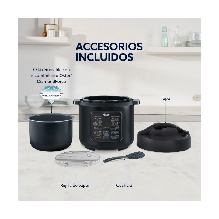 OSTER MULTIOLLA NEGRA. CKSTPCECT57DF2CL