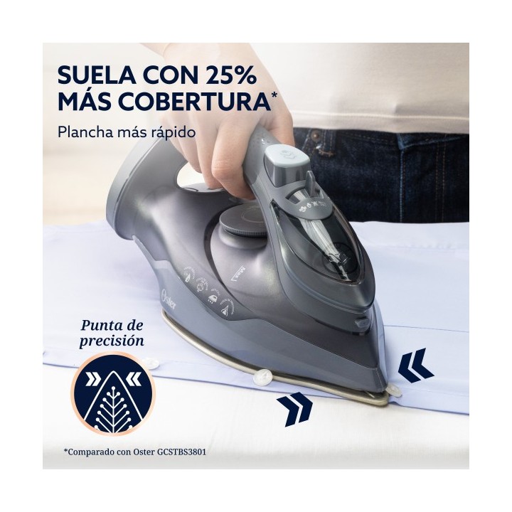 OSTER PLANCHA AEROGLIDE NEGRA GCSTAC7002